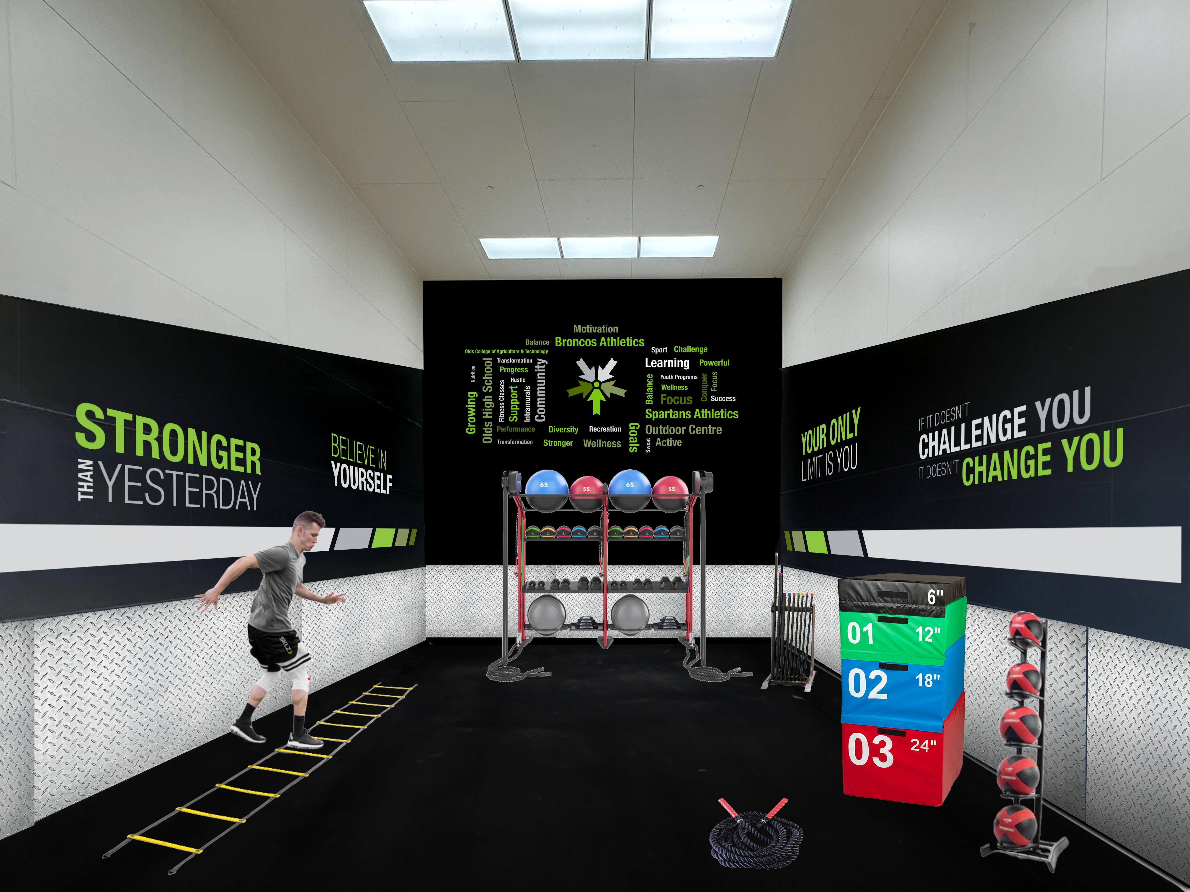 CLC Fitness Centre Mockup